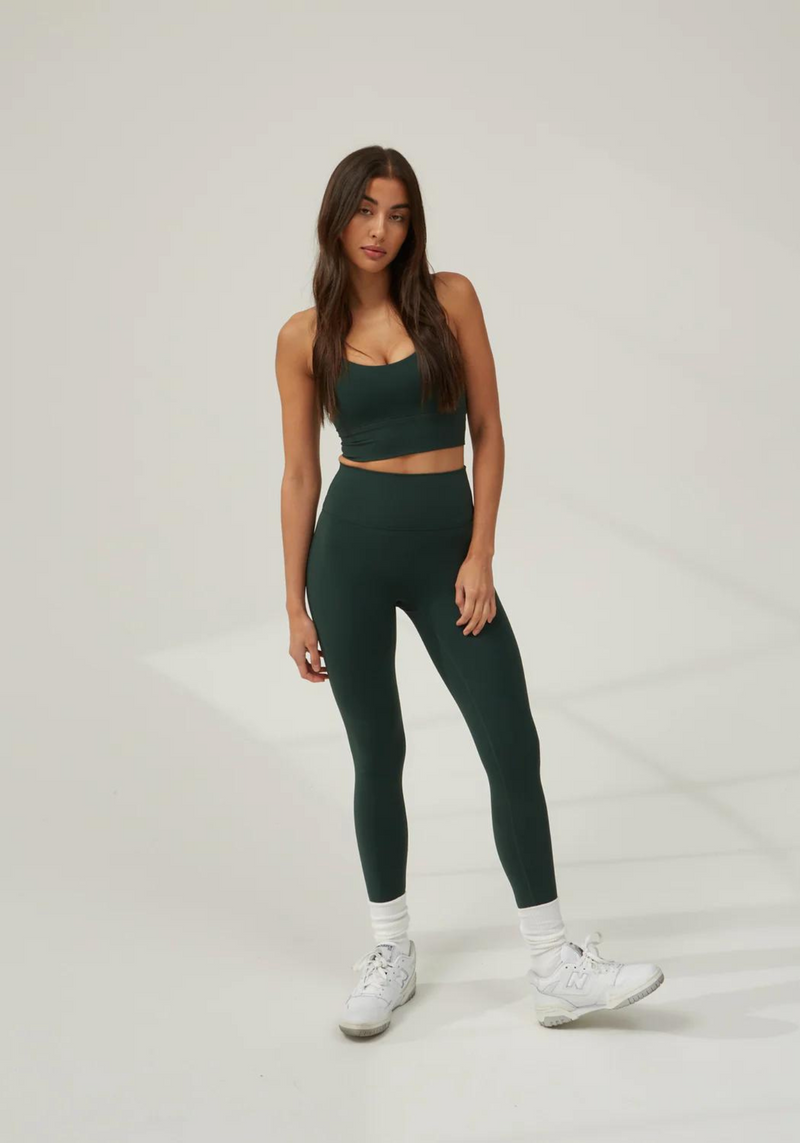 Gym Leggings - Pine Green