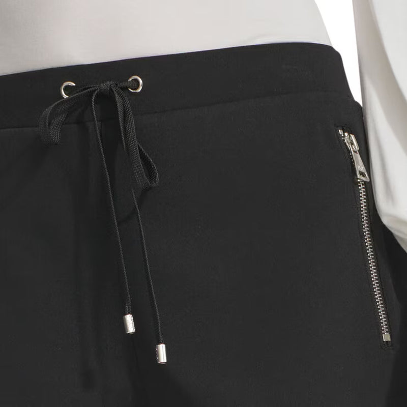 Ladies Cuffed Pant in Black